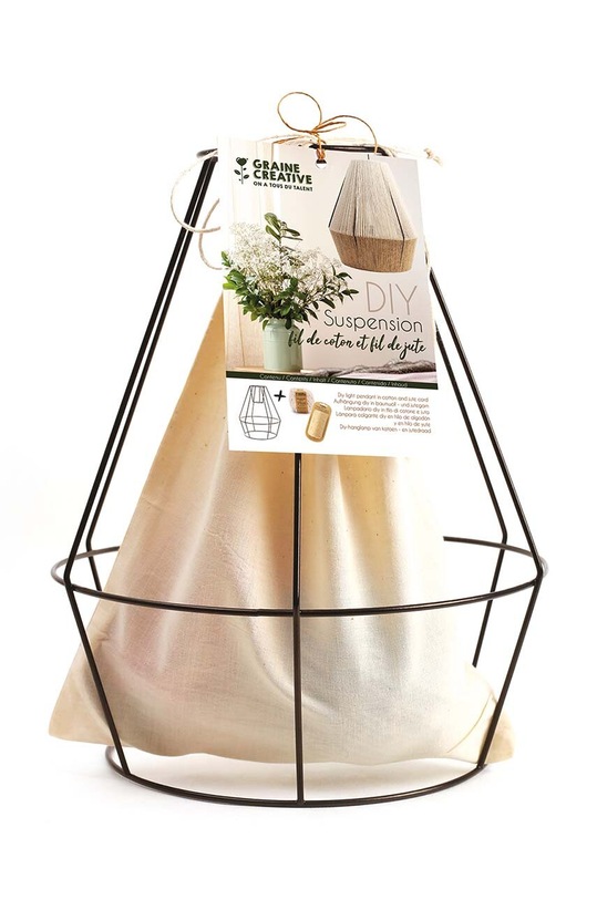 Graine Creative set diy paralume Son Abat-Jour en macramé multicolore 950001