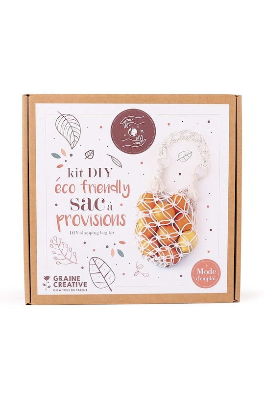 Graine Creative set de pungi macrame diy Eco Friendly Sac multicolor 420216