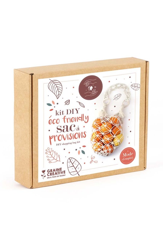 Graine Creative set de pungi macrame diy Eco Friendly Sac 420216 multicolor
