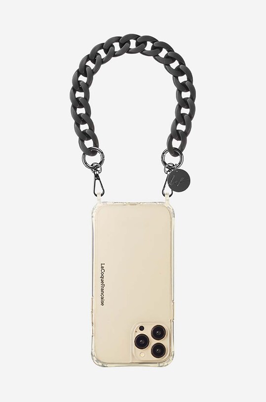 LaCoqueFrançaise lanț pentru telefon Sarah 35 cm negru LE314877