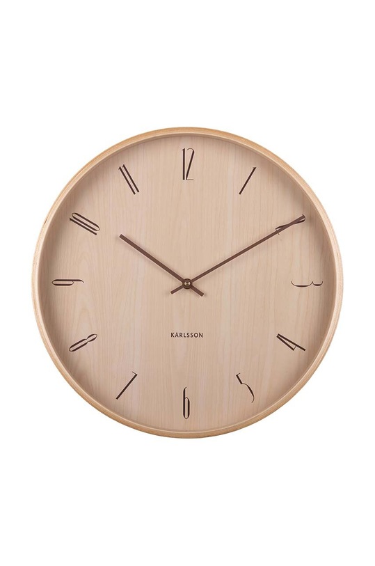Karlsson zegar ścienny beżowy KA5994WD