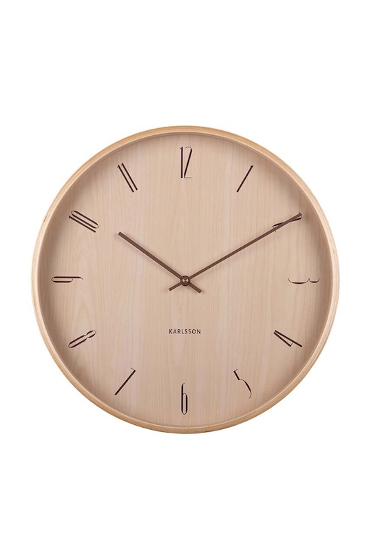Karlsson zegar ścienny beżowy KA5994WD