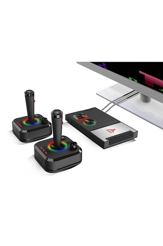 Lifestyle My Arcade consolă de jocuri cu joystick-uri Gaming Stampede Teamatari Gamestation Plus (+200 JEUX) KB1525MYALOT2ATARIGS negru