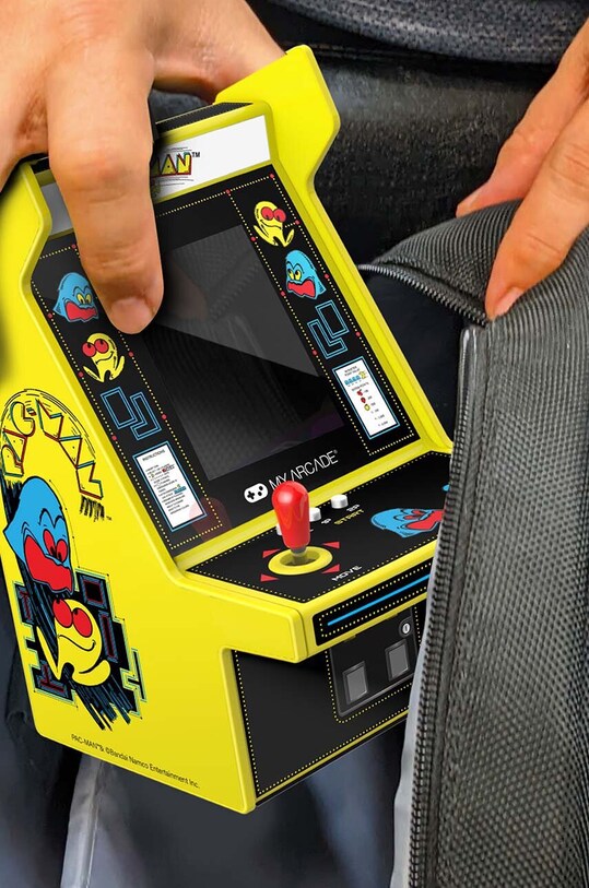 Портативна ігрова приставка My Arcade RETRO Pac-Man Micro Player KB1633MYA2MICPACPRO барвистий