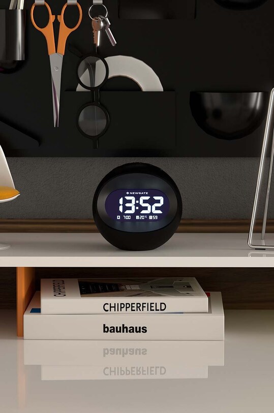 Newgate sveglia Centre Of The Earth Alarm Clock nero KB1021LCD.COTE1