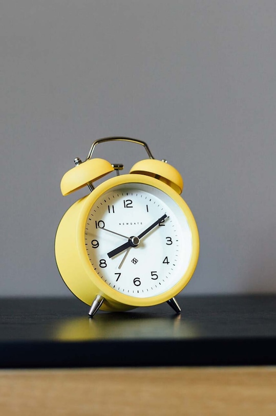 Living și dormitor Newgate ceas cu alarmă Charlie Bell Echo Alarm Clock KB1045CBM134CHY galben