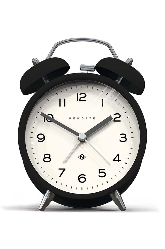 Budík Newgate Charlie Bell Echo Alarm Clock černá KB1043CBM134K