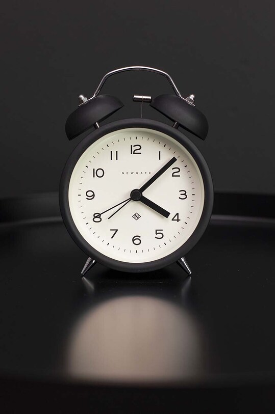 Salotto e camera Newgate sveglia Charlie Bell Echo Alarm Clock KB1043CBM134K nero
