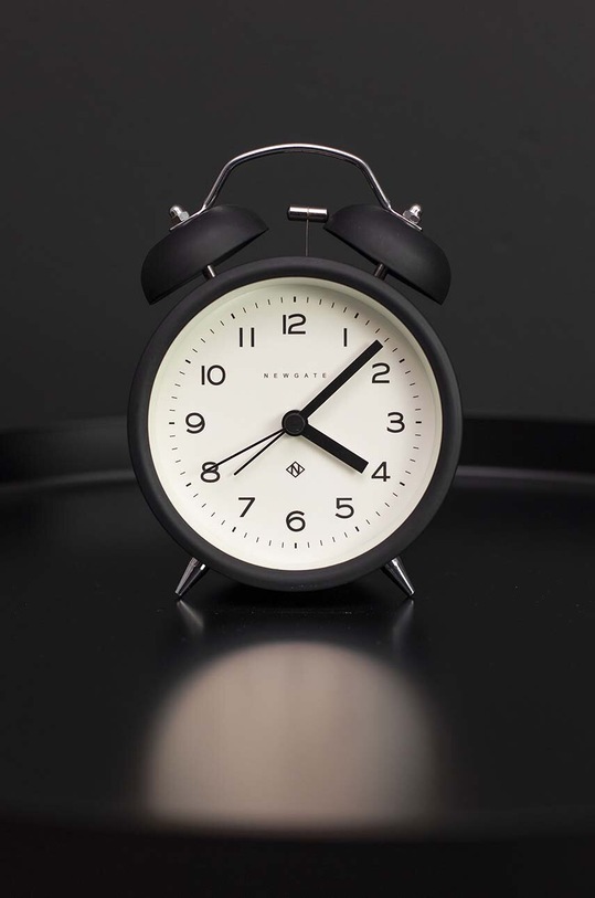 Obývací pokoj a ložnice Budík Newgate Charlie Bell Echo Alarm Clock KB1043CBM134K černá
