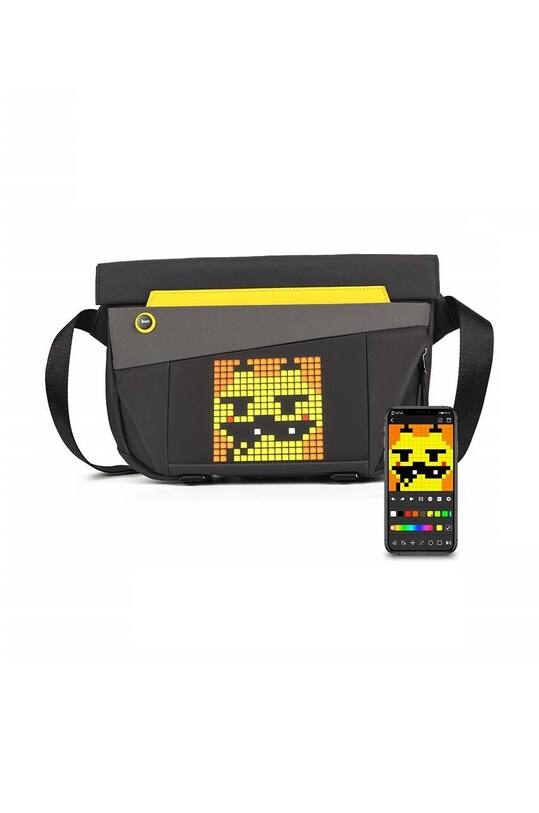 Taška s displejom pixel art Divoom SlingBag - V 6958444603803 čierna AA00