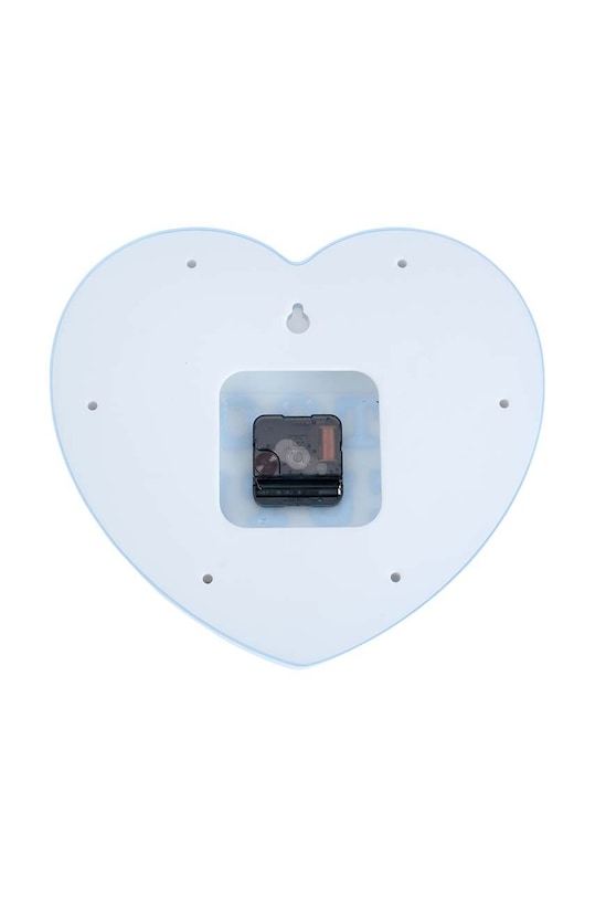 Nástenné hodiny Karlsson Heart Candy modrá KA5985LB