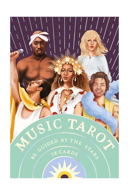 Balíček karet home & lifestyle Music Tarot vícebarevná LKG194