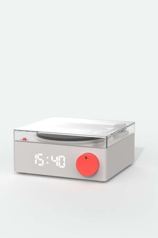 Лайфстайл Колонка з будильником MOB Gramofon VS.80.GR1 білий