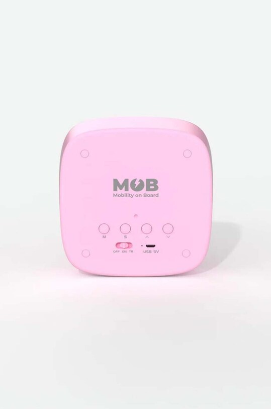 MOB budzik led Billy BILLY.MARSH.01 różowy AA00