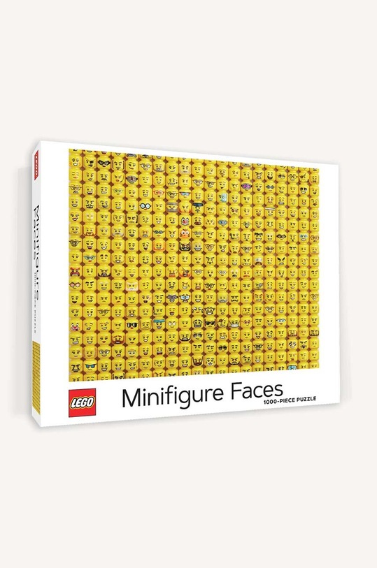 Puzzle Lego Minifigure Faces 1000 dílků žlutá 60193.LEGO