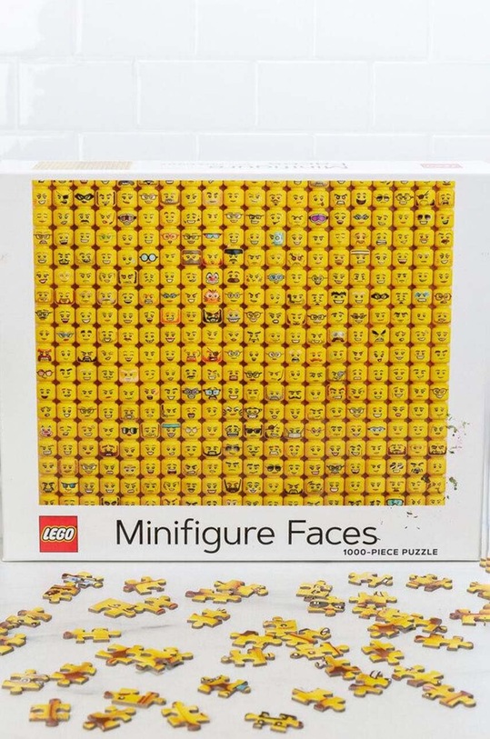 Puzzle Lego Minifigure Faces 1000 dílků 60193.LEGO žlutá