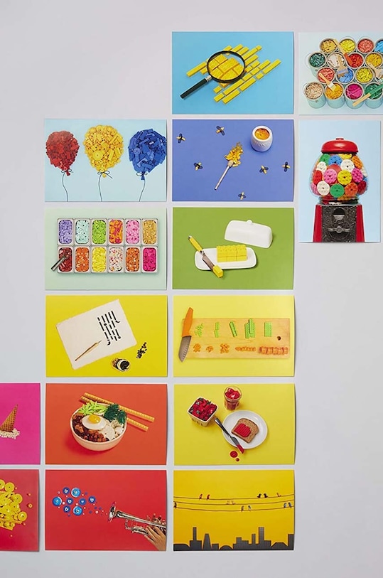 Set razglednica Lego 100-pack 69643 šarena AA00