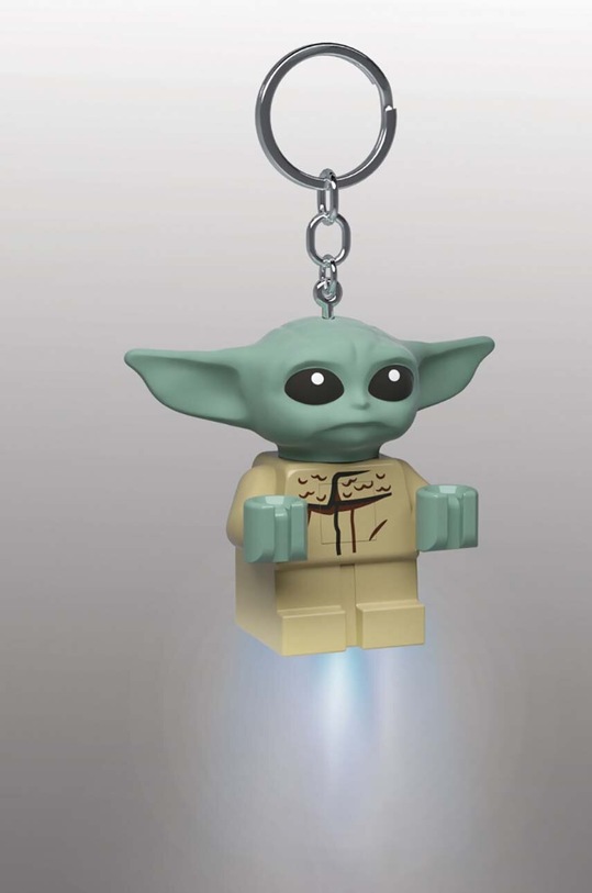 Salotto e camera Lego portachiavi con torcia Baby Yoda LGL.KE179 multicolore