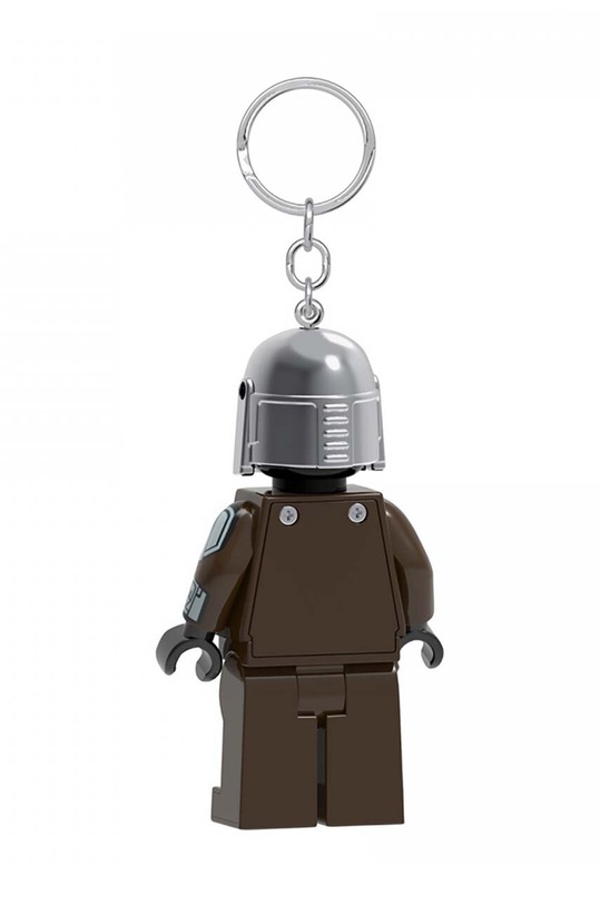 Kľúčenka s baterkou Lego Star Wars The Mandalorian LGL.KE187 čierna