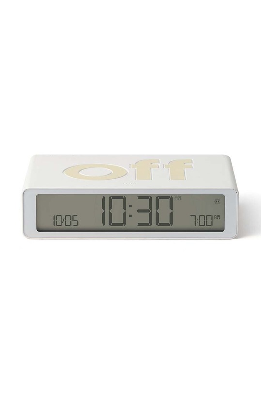 Двосторонній будильник Lexon Flip Classic LR157W9 білий AA00