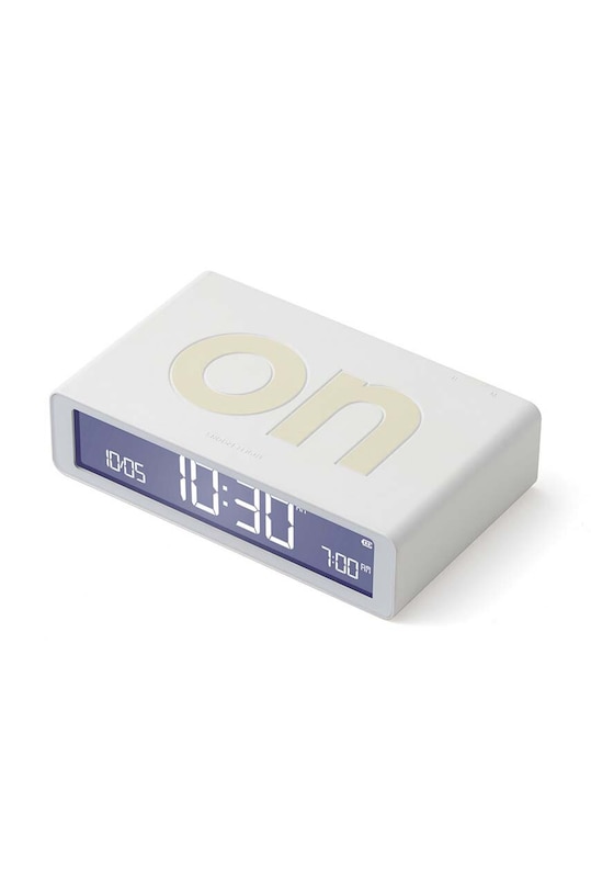 Гостиная и спальня Двусторонний будильник Lexon Flip Classic LR157W9 белый