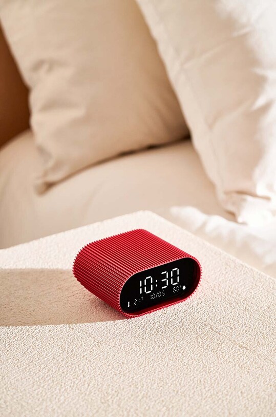 Будильник led Lexon Ray Clock LR155SR3 червоний