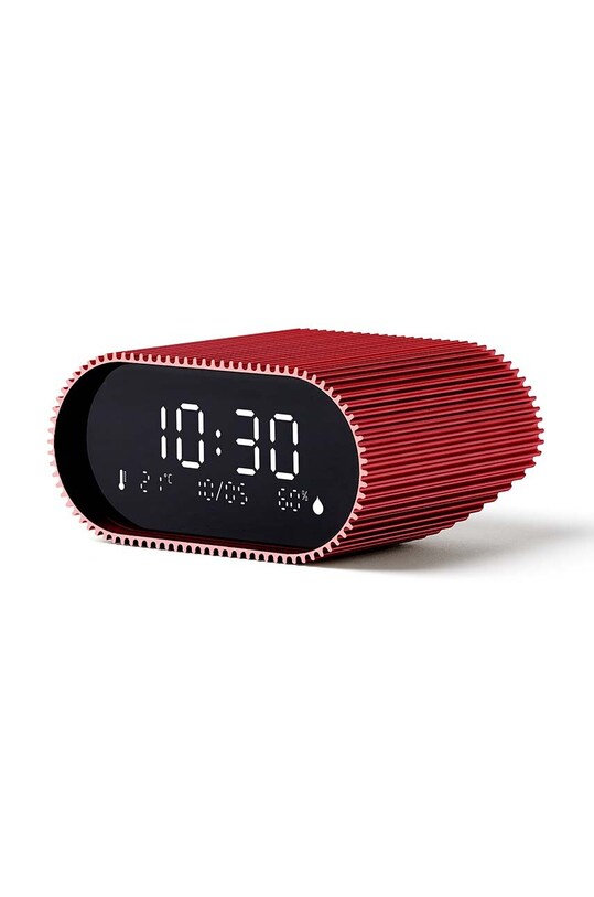 Led будильник Lexon Ray Clock красный LR155SR3