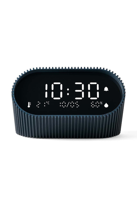 Lexon ceas cu alarmă led Ray Clock albastru LR155OB3