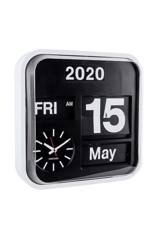 Настенные часы Karlsson Big Flip KA4203 чёрный AA00