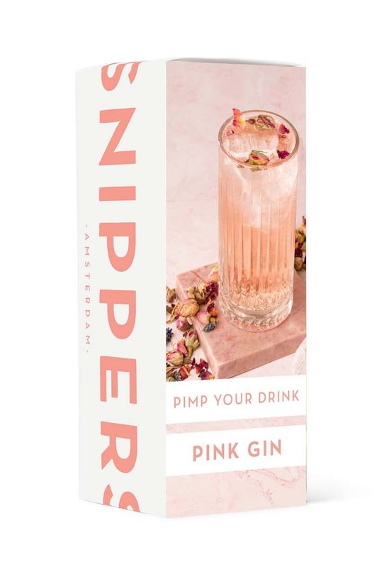 Lifestyle Sada na ochucení alkoholu Snippers Botanicals Pink Gin, 350 ml SNBT03PG00 průhledná