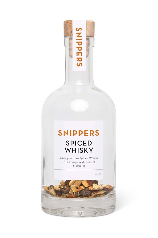 Snippers set pentru aromatizarea alcoolului Botanicals Spiced Whisky 350 ml transparent SNBT03SW00