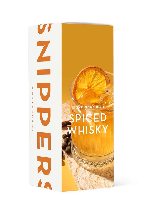 Snippers set pentru aromatizarea alcoolului Botanicals Spiced Whisky 350 ml transparent SNBT03SW00
