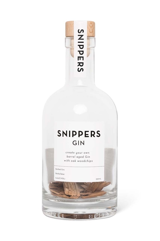 Komplet za aromatiziranje alkohola Snippers Originals Gin 350 ml transparentna SNRG03GN00