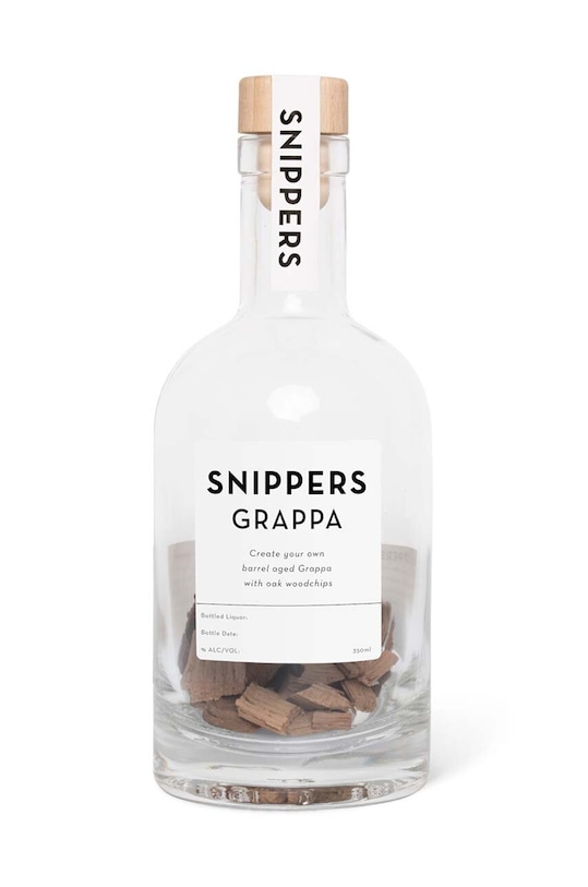 Snippers set pentru aromatizarea alcoolului Originals Grappa, 350 ml transparent SNRG03GR00