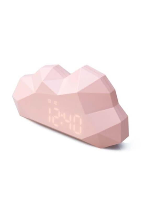 MOB ceas cu alarmă Cloudy Clock CLOU.PK.01 roz AA00