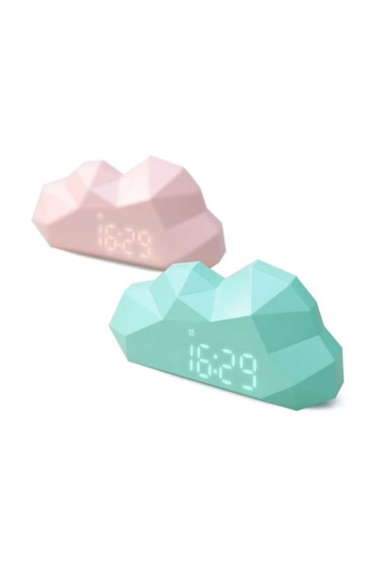Living și dormitor MOB ceas cu alarmă Cloudy Clock CLOU.PK.01 roz