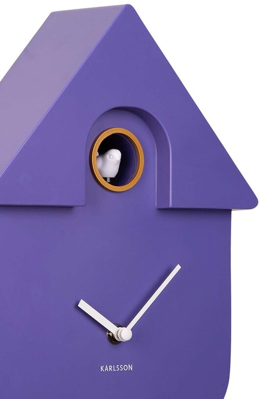 Living și dormitor Karlsson ceas de perete Modern Cuckoo KA5768PU violet