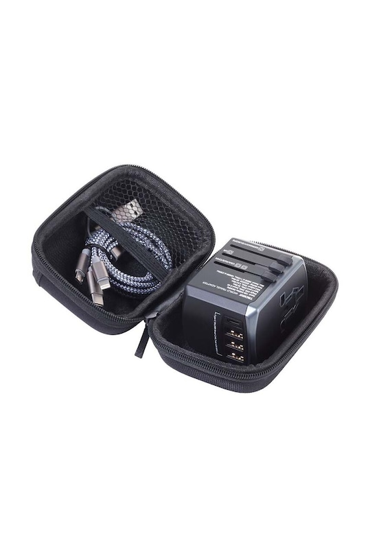 Lifestyle TROIKA adaptor World Travel Adapter TRTRA45.BK negru