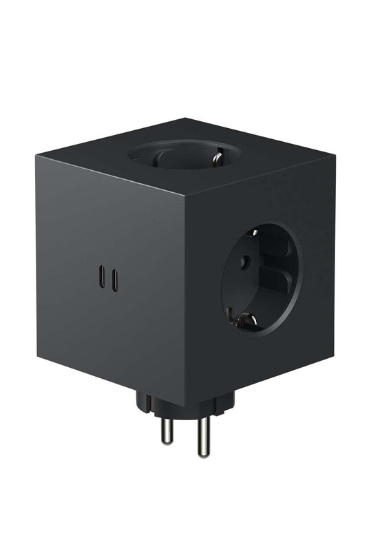 Модульний спліттер Avolt Square 2 USB-C чорний SQ2.EUFC30.WMSB.