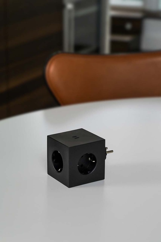 Avolt splitter modular Square 2 USB-C negru SQ2.EUFC30.WMSB.