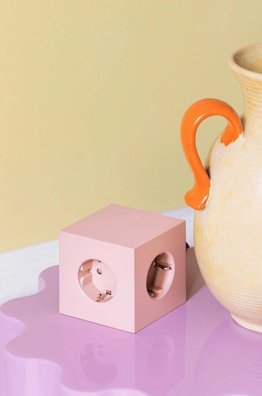 Магнітний зарядний куб Avolt 2 x USB, 1,8 m рожевий SQ1.EUFC20.18OP.