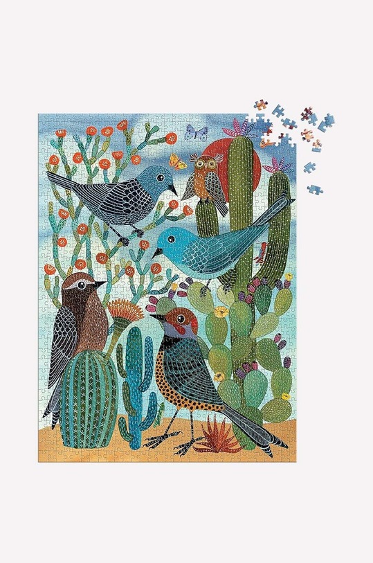 Decor Puzzle Galison Desert Avian Friends 1000 elementów 65307 viacfarebná