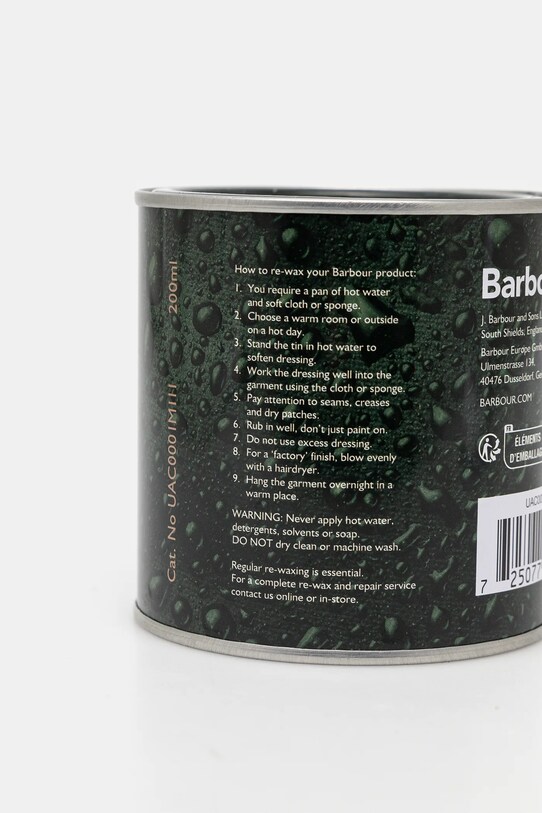 Αξεσουάρ Κερί για εμποτισμό ρούχων Barbour Thornproof Dressing 200 ml UAC0001MI11 πολύχρωμο