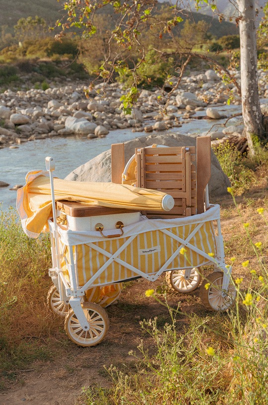 Vozík Business & Pleasure Co. Monaco Mimosa Stripe BPA.BCT.MON.MIM