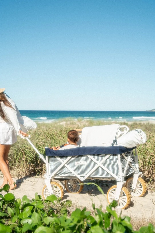 Business & Pleasure Co. wózek plażowy Laurens Navy BPA.BCT.LAU.NVY