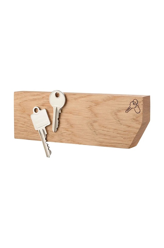TROIKA organizer magnetyczny na klucze Holzweg beżowy TRWOD03.BR