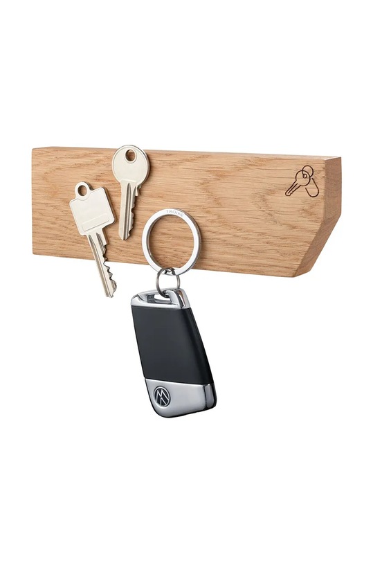 Lifestyle TROIKA organizer magnetyczny na klucze Holzweg TRWOD03.BR beżowy