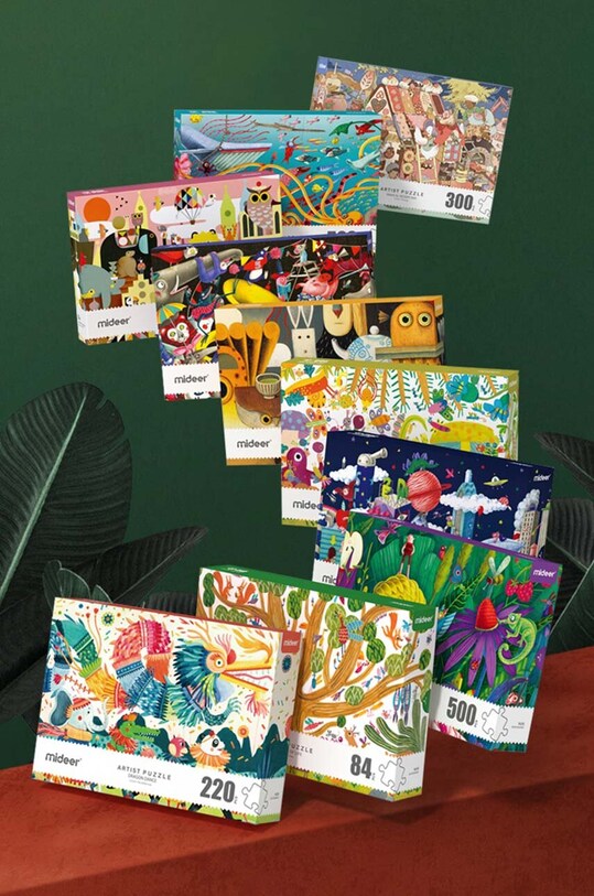 Lifestyle Mideer puzzle artystyczne Monster Forest 1000 elementów MD3179 multicolor
