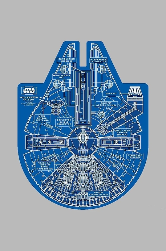 Lifestyle Galison puzzle Puzzle Star Wars 1000 elementów 61784 multicolor