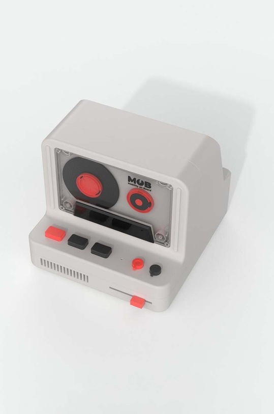 Бездротова колонка з підсвіткою MOB сірий RS.80.GR1